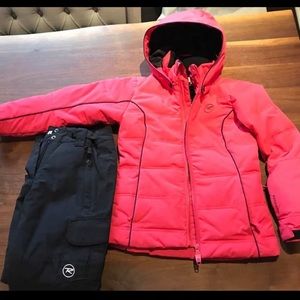 Girls Size 8 Rossignol Ski Jacket and Pants.